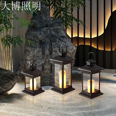 LED風(fēng)燈簡(jiǎn)約田園落地式鋁制戶(hù)外防水公園草坪庭院柱頭燈廠(chǎng)家批發(fā)