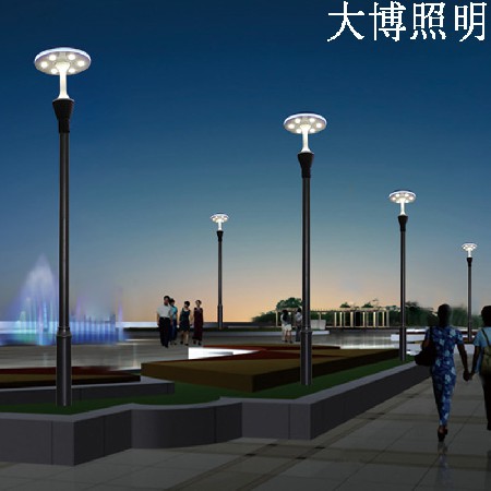 UFO高塔燈造型鋁制特色園林小區(qū)廣場亮化LED庭院燈廠家批發(fā)