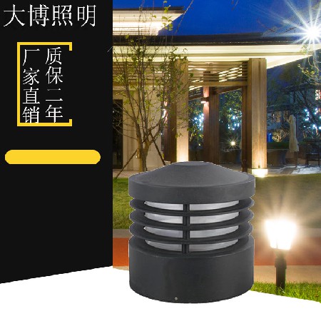 LED特色草地?zé)粜^(qū)庭院鋁制圓柱草坪燈4W簡(jiǎn)約現(xiàn)代防水廠家批發(fā)